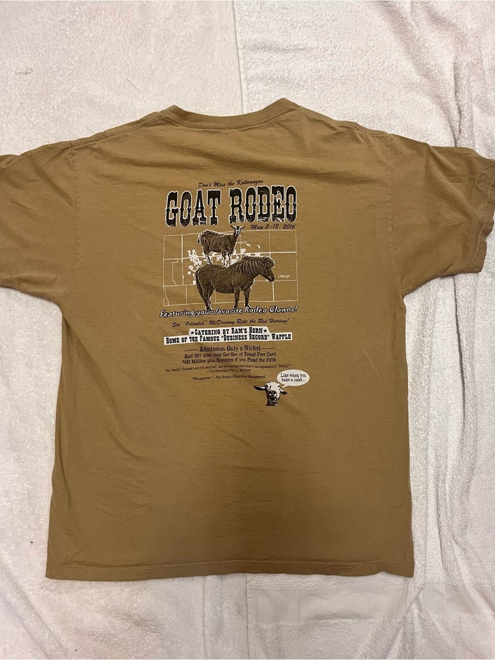 Goat Rodeo Graphic Tee - Picture 2 of 2